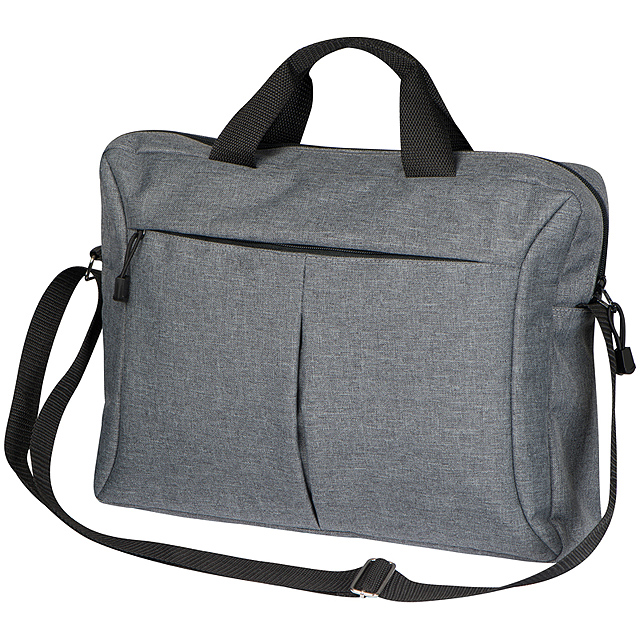 Sivá taška na notebook - šedá