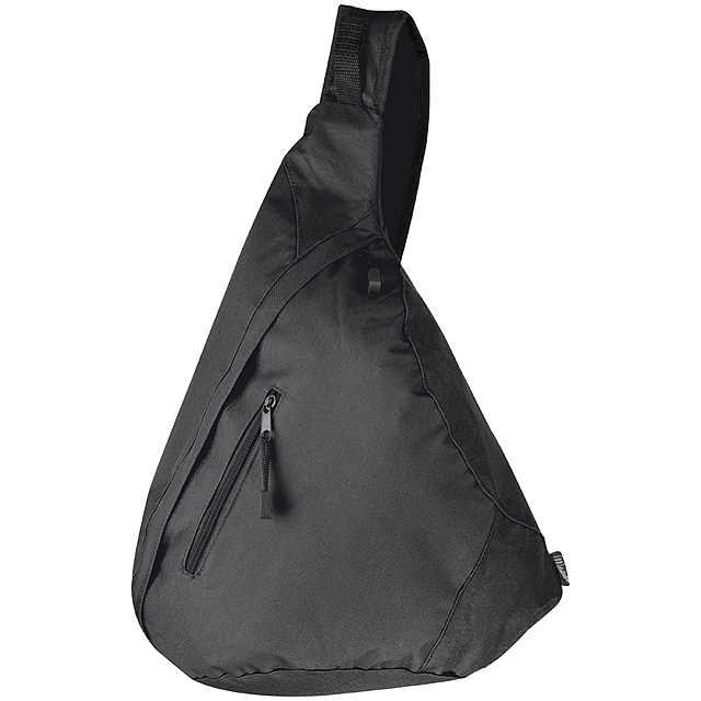 Nylon backpack - black