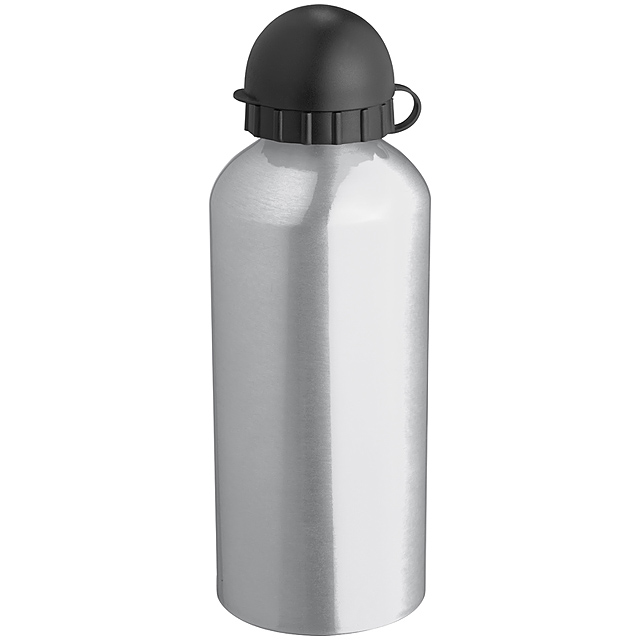 Aluminium drinking bottle - grey
