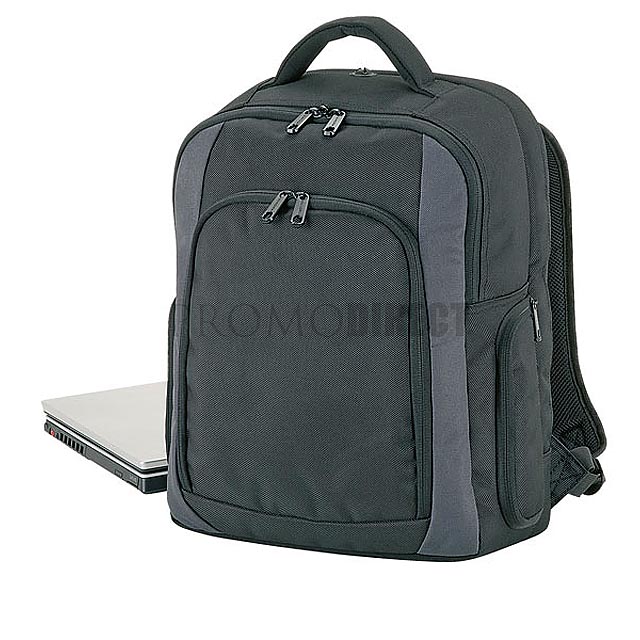Quadra - batoh na laptop - černá