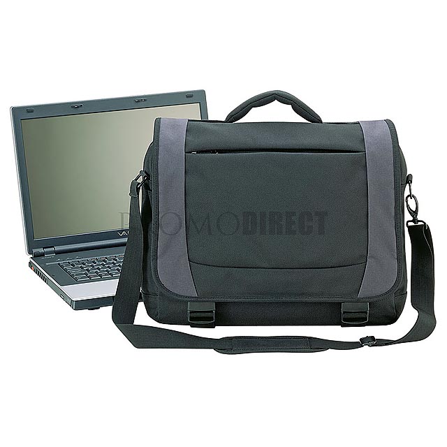 Quadra - taška na laptop - černá