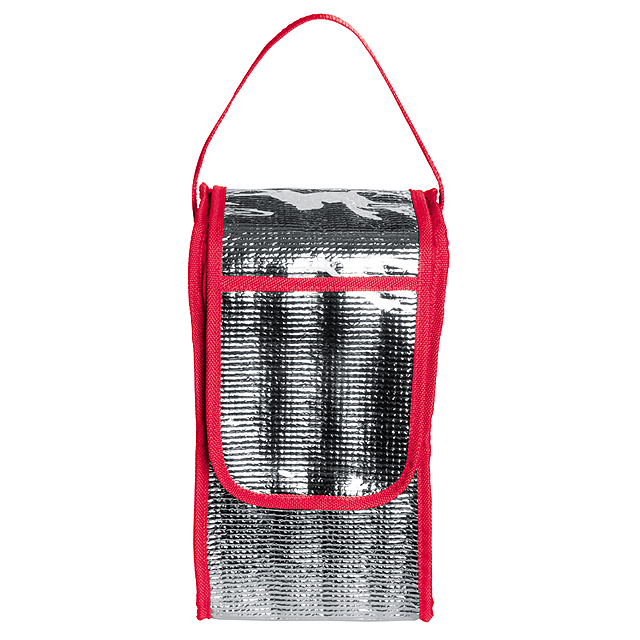 Praktická malá chladiaca taška - červená