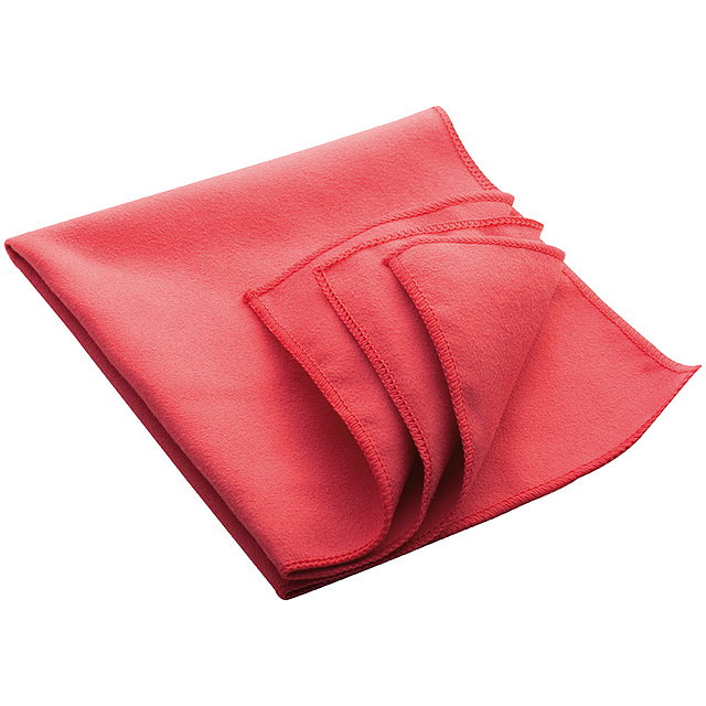 Microfibre cleansing cloth (32 x 32 cm) - red