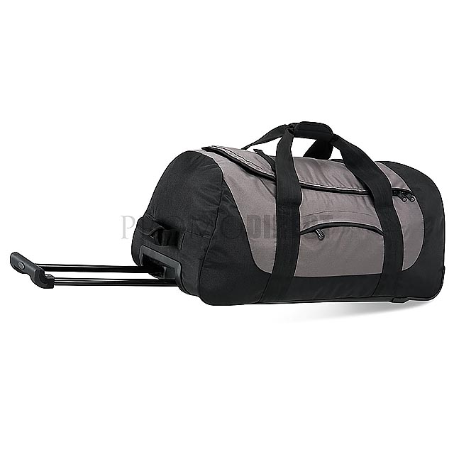 Quadra - cestovní taška na kolečkách - čierna