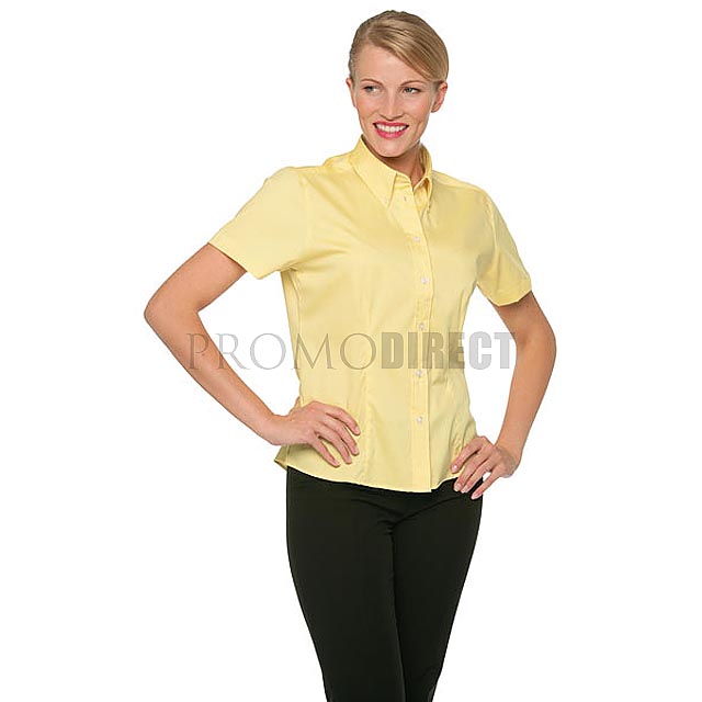 Ladies'Short Sleeve Ultimate Non-iron Shirt - royal blue