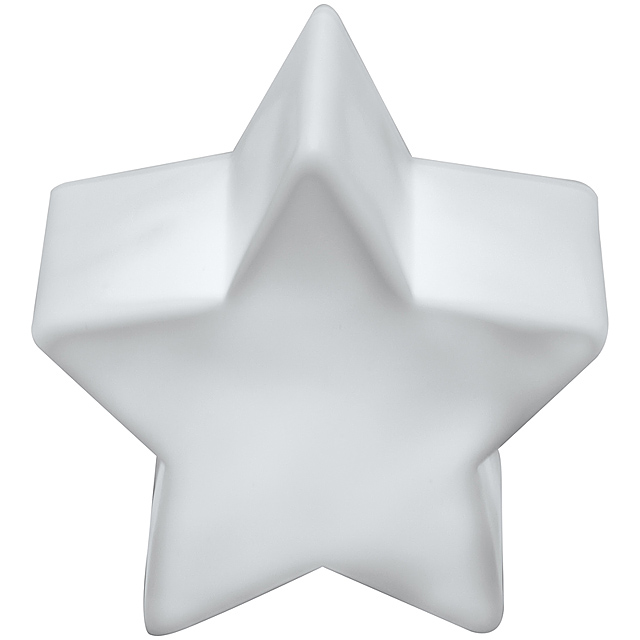 Lampa v tvare hviezdy - biela