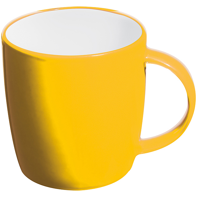 Tasse aus Keramika - Gelb