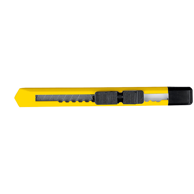 Cutter with removable blade - yellow