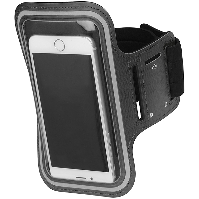 Smartphone arm holder - black