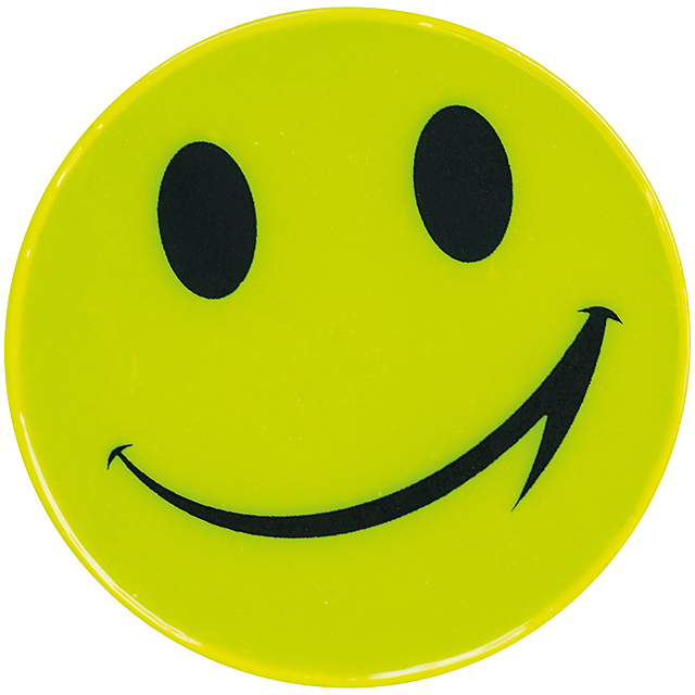 Smile nálepka - žltá