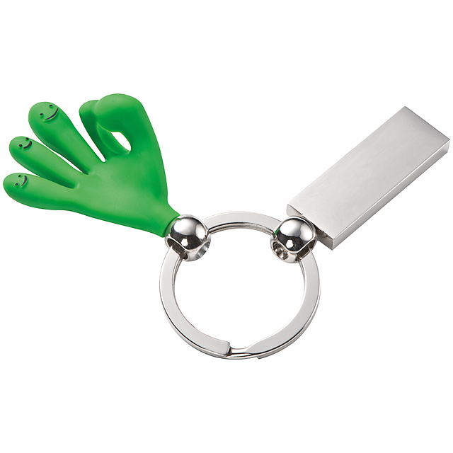 Schlüsselanhänger Smilehands - Grün