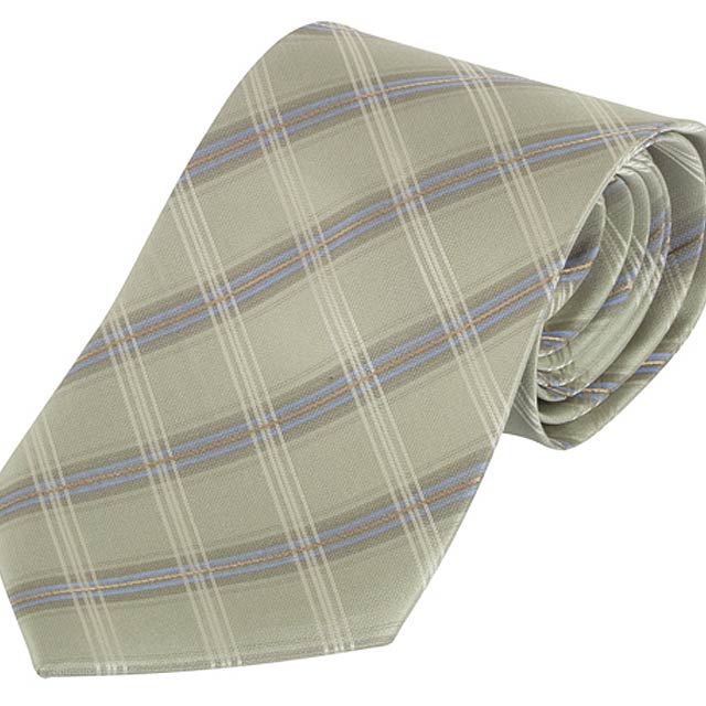 Tienamic kravata - citrónová - limetková