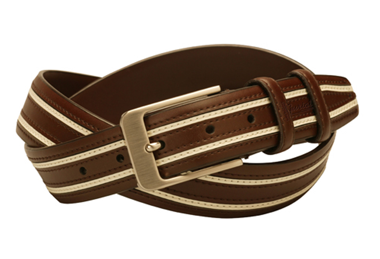 Tessa leather belt - brown