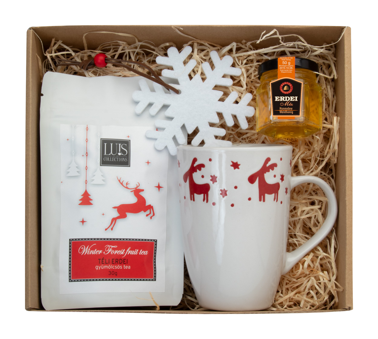 Tjarlax tea gift set - beige