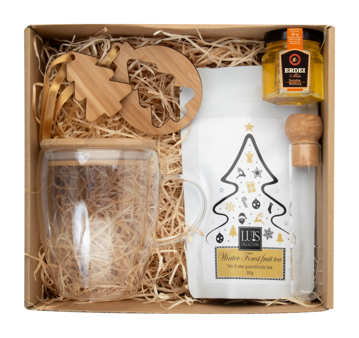 Granon tea gift set - beige