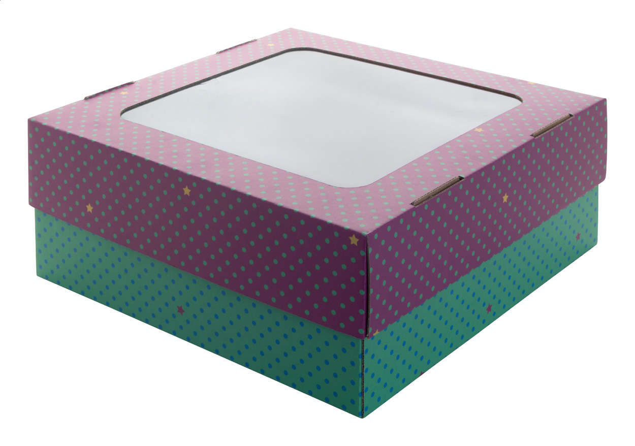 CreaBox Gift Box Window L dárková krabice - bílá