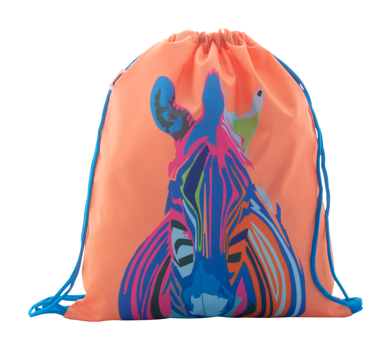 CreaDraw Kids RPET drawstring bag for children - blue