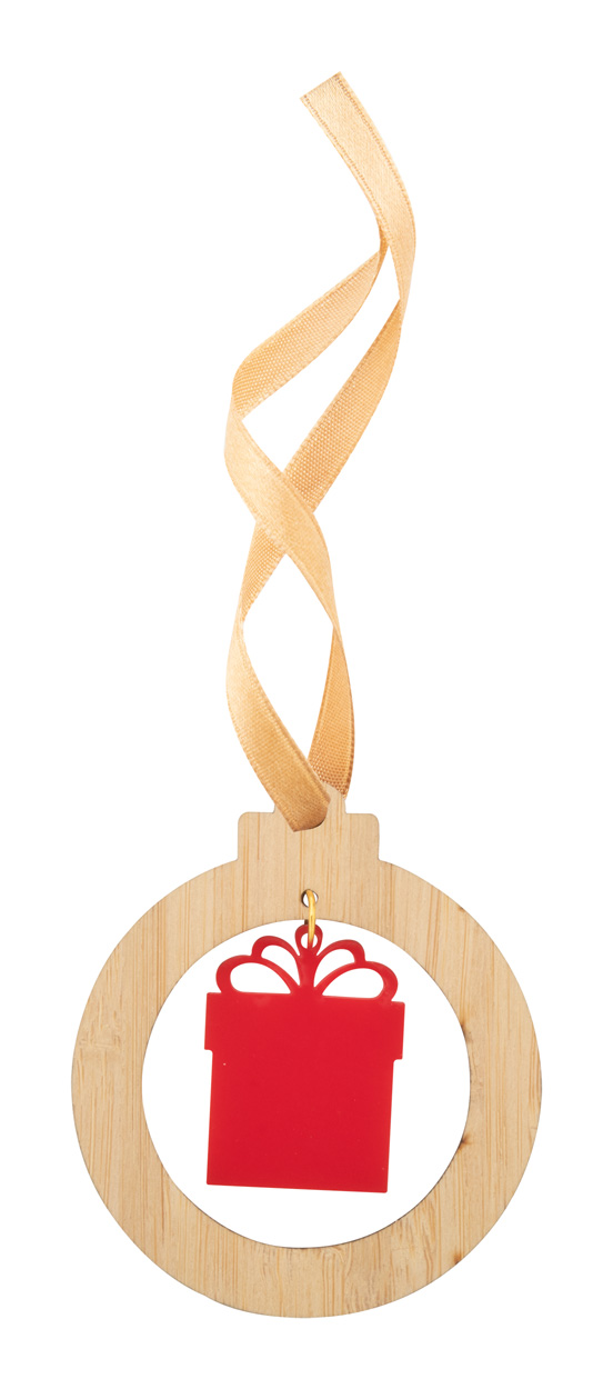 DoubleTree Christmas ornament, gift - beige