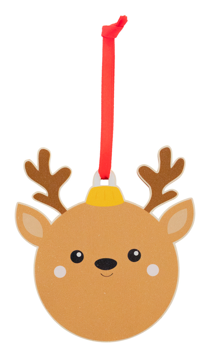 Skaland Christmas ornament, reindeer - brown