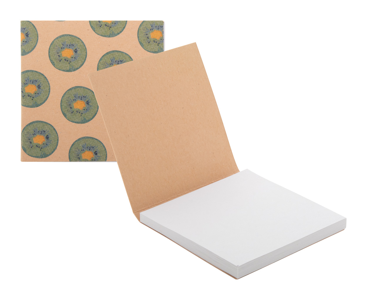 CreaStick Note M Eco notepad with custom-made self-adhesive notes - beige