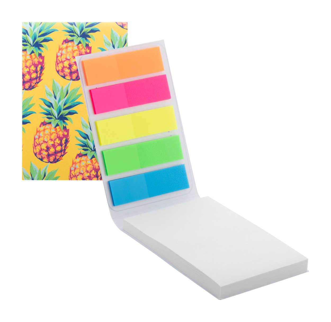 CreaStick Combo B notepad with self-adhesive notes to order - white