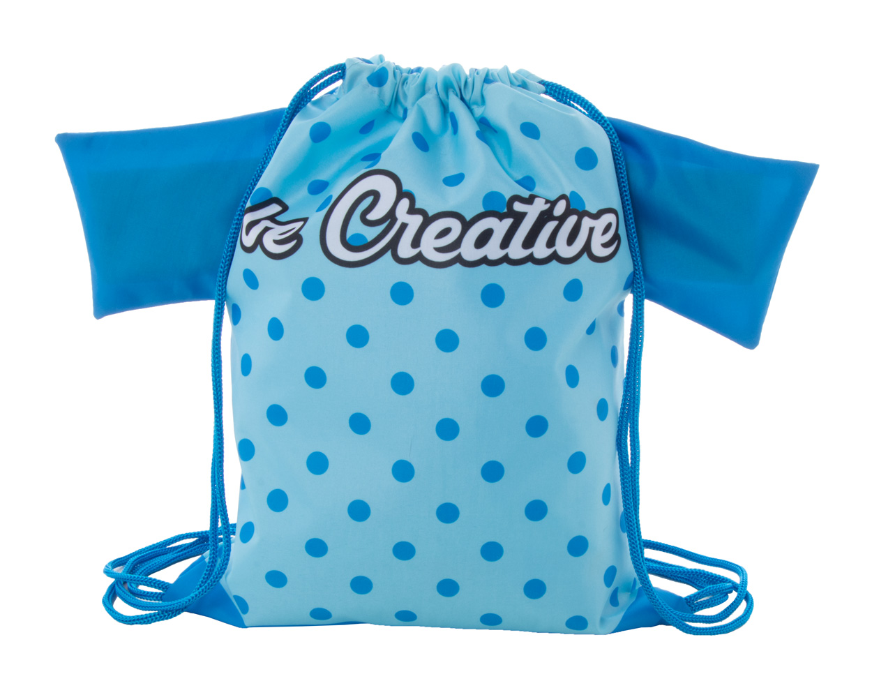 CreaDraw T Kids drawstring bag for children - blue