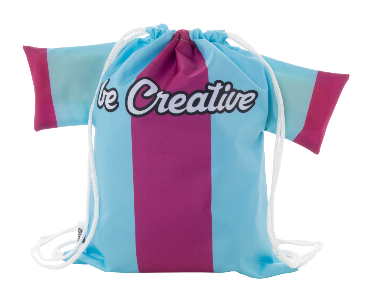CreaDraw T Kids RPET drawstring bag for children - white