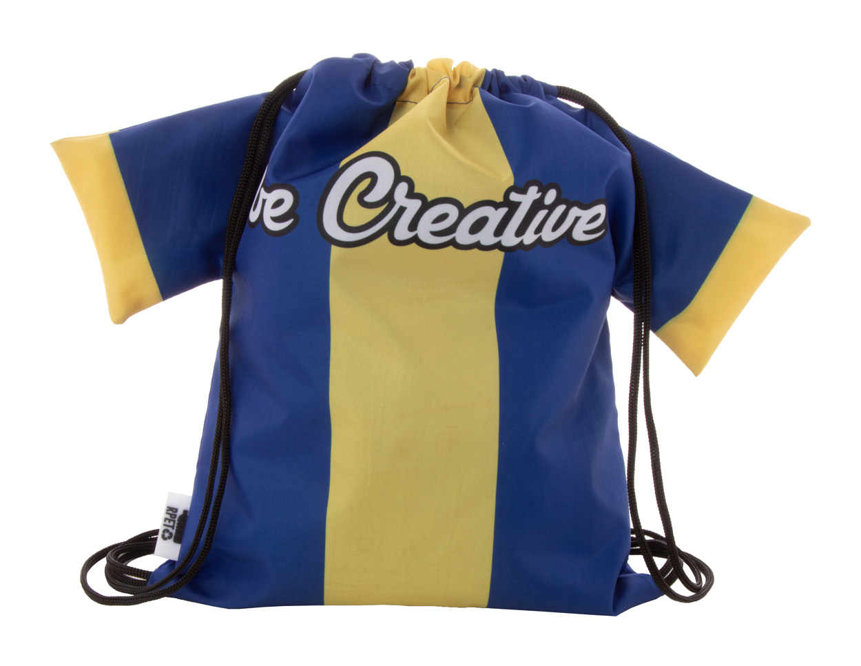 CreaDraw T Kids RPET drawstring bag for children - black