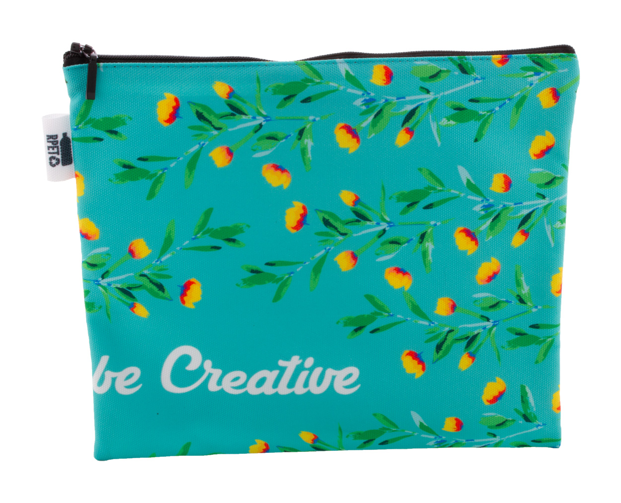 CreaBeauty L RPET cosmetic bag to order - black
