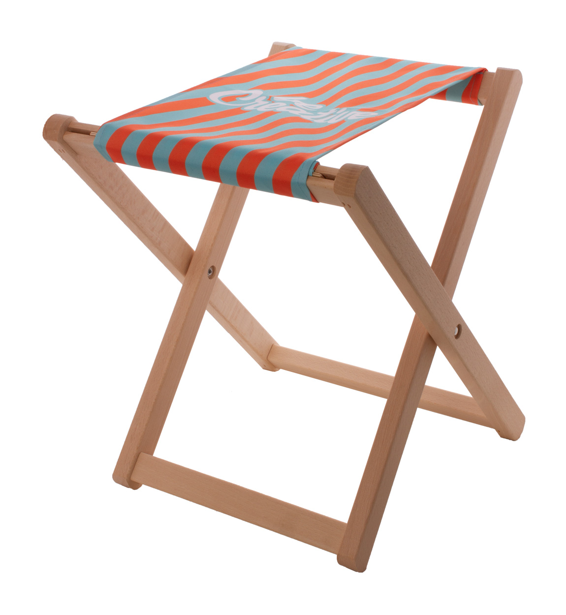 Nissi plážová stolička na zakázku - bílá