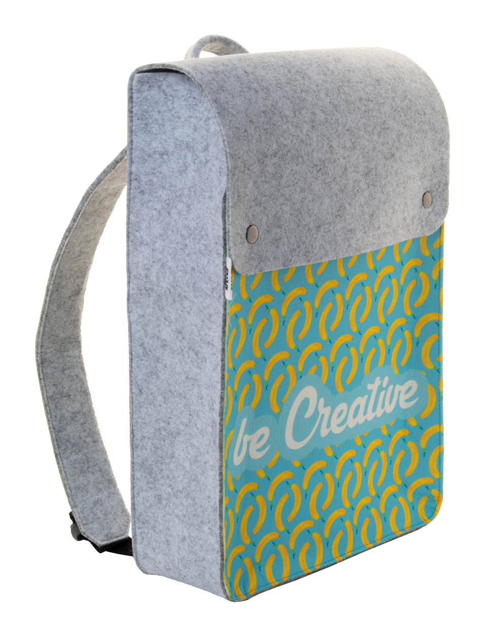 CreaFelt Back II custom made RPET backpack - grey