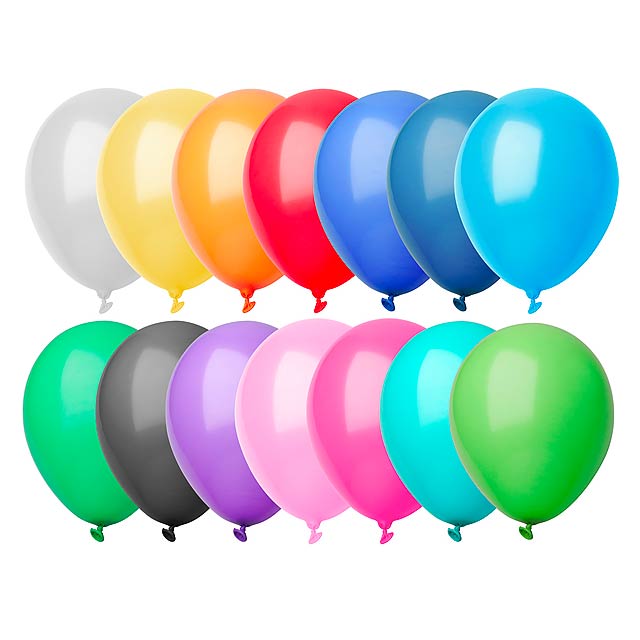 CreaBalloon balloons in pastel colors - multicolor