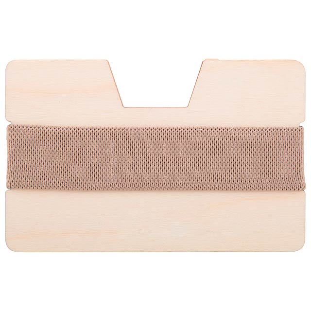 WooCard - card holder wallet - wood