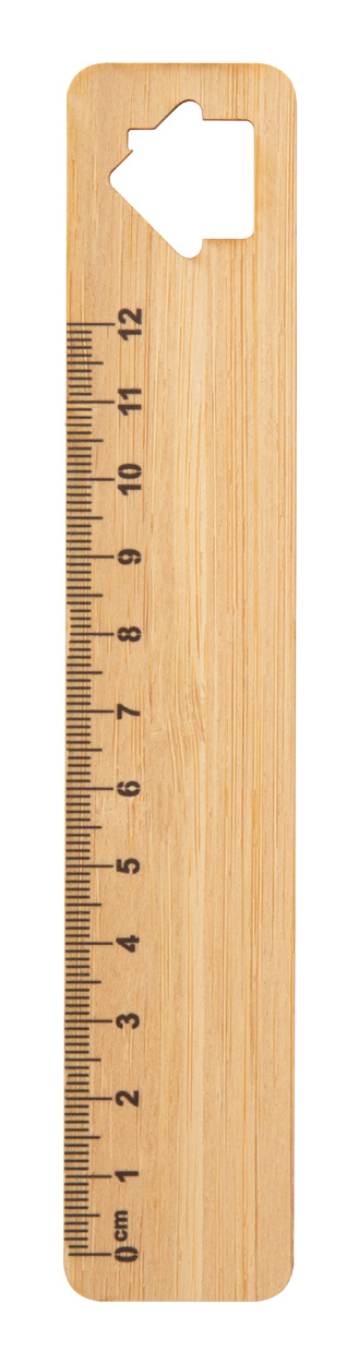 Rooler bamboo ruler - beige