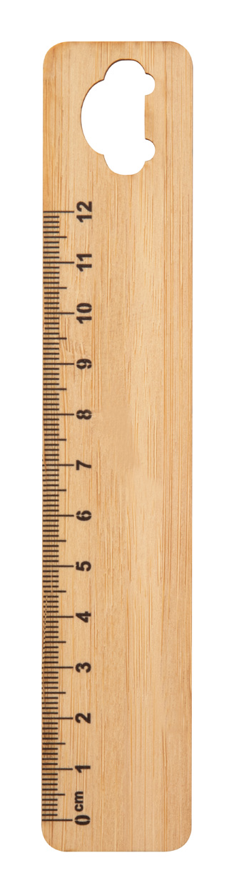 Rooler bamboo ruler - beige