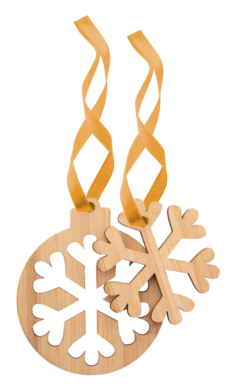 Jerpstad Christmas ornament, snowflake - beige