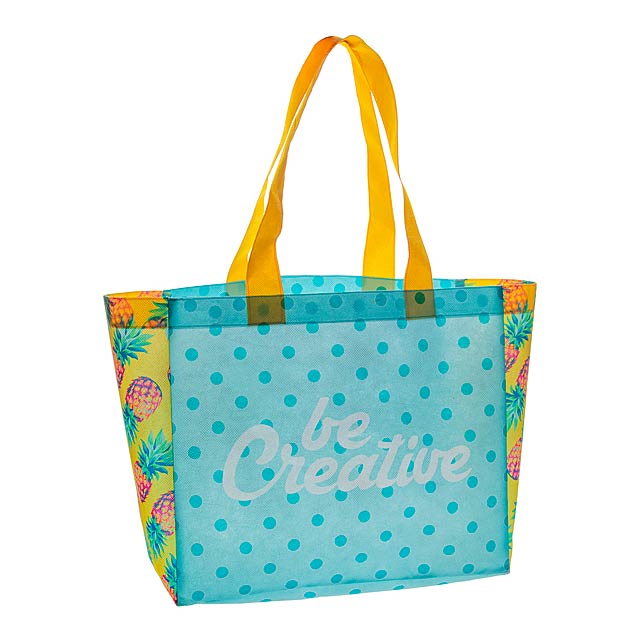 SuboShop B nákupní taška z netkané textilie na zakázku - multicolor