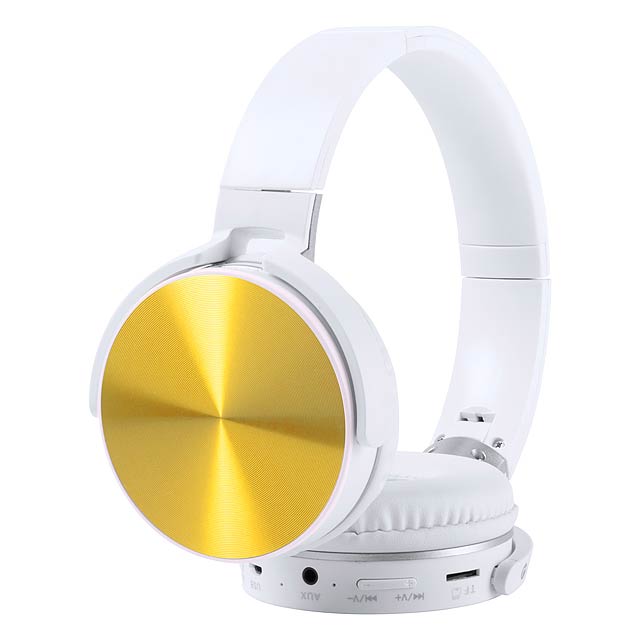 Vildrey bluetooth headphones - yellow