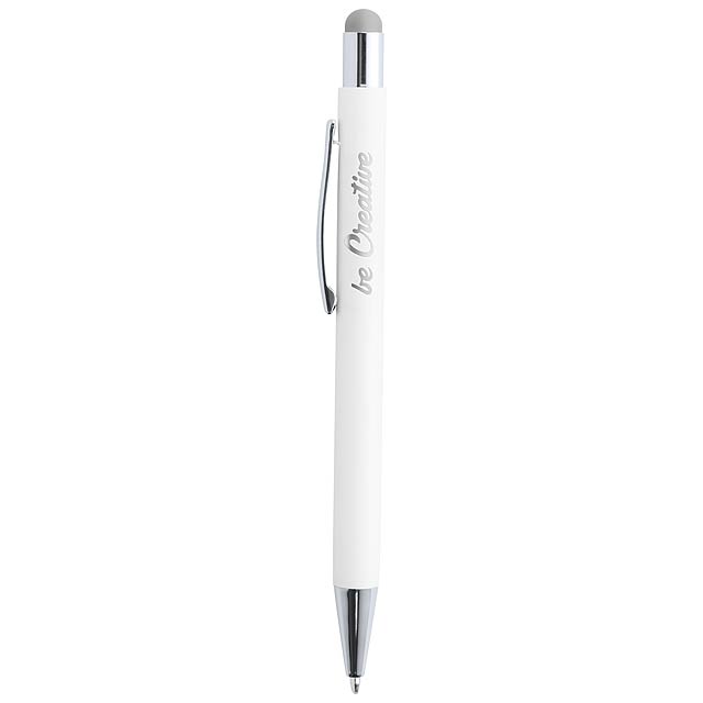 Woner kuličkové pero - stříbrná