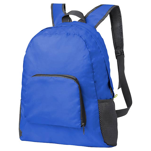Mendy folding backpack - blue