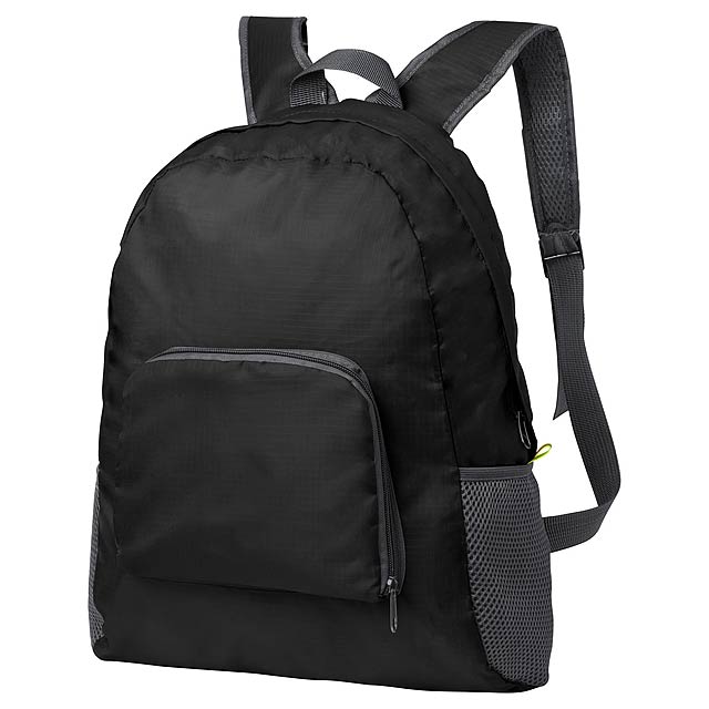 Mendy folding backpack - black