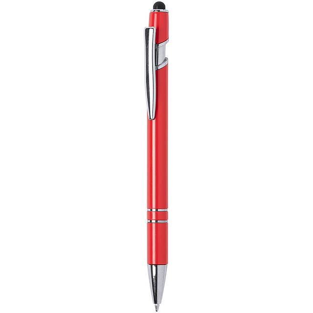 Parlex touch ballpoint pen - red