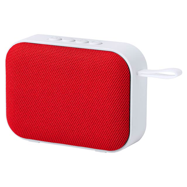 Caffe bluetooth speaker - red