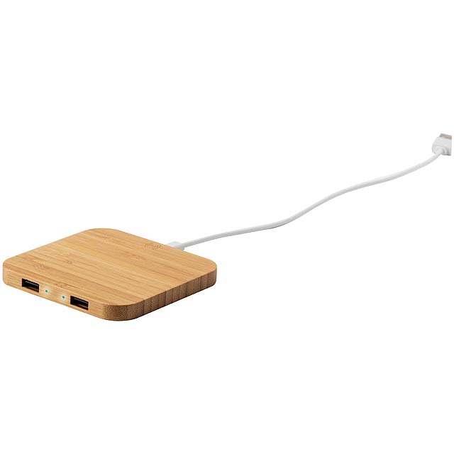 Dumiax wireless charger - wood