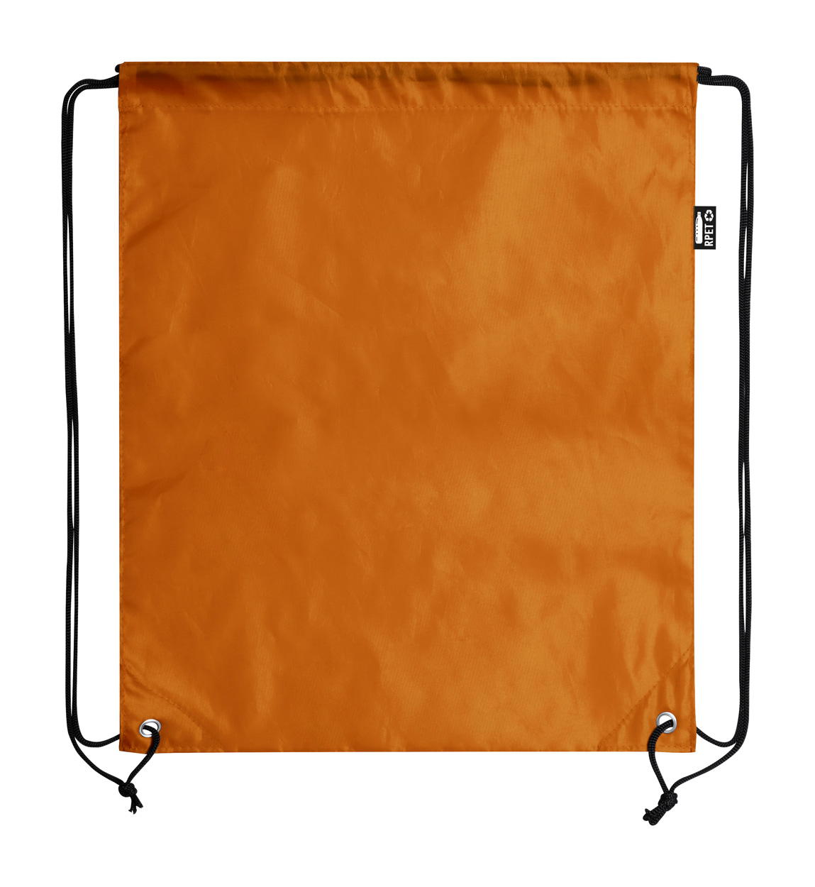 Lambur RPET drawstring bag - orange