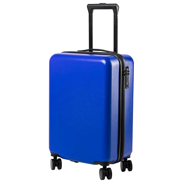 Hessok suitcase on wheels - blue