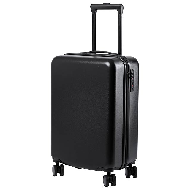 Hessok suitcase on wheels - black