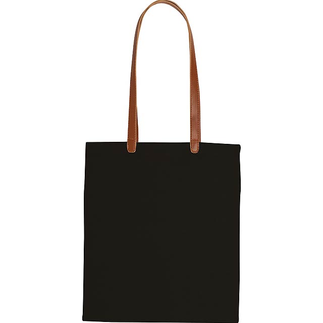 Daypok cotton shopping bag - black