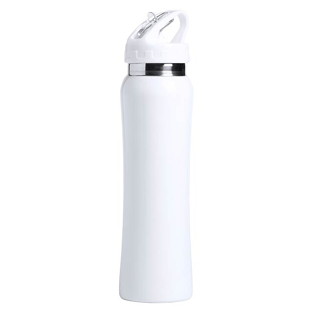 Smaly Sportflasche - Weiß 