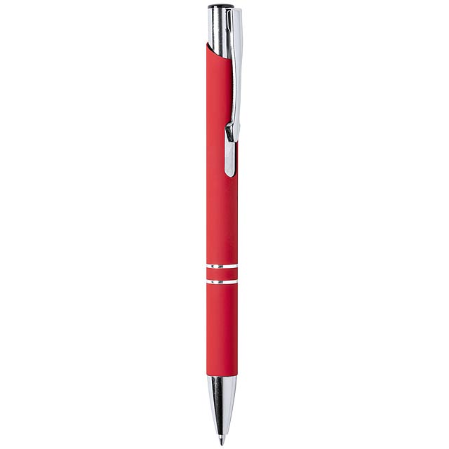 Zromen kuličkové pero - červená